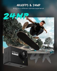Cooau Spc05 Action Camera 4K Ultra
