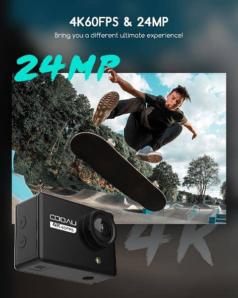 Cooau 4K Action Camera Bundle Offer 3