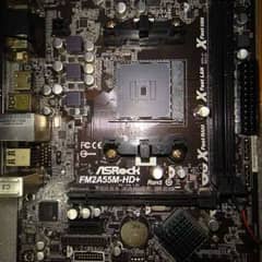 ASRock FM2A55MHD+ motherboard & AMD A10 7800 processor with 4+4GB RAM
