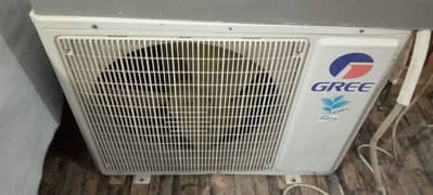 Gree 1 ton AC for sale we'll coundation