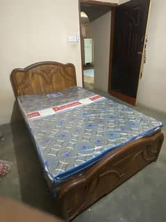 single bed with new mattress