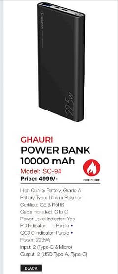 Ghauri power bank
