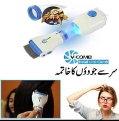 V-Comb - Eliminate Head Lice And Eggs (The Anti-Lice Machine)