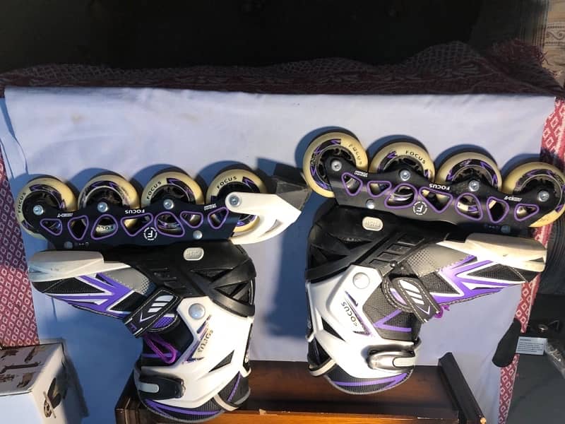 skating shoes Adjustable size 8 and 6' two pr 11