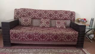 3 seater sofa and 2 single sofa available for sale.