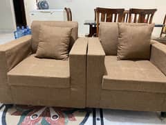 7 seater sofa set is up for sale. almost a brand new.