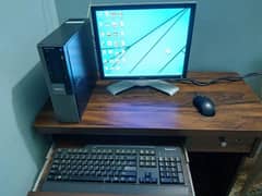 CPU with LCD, Keyboard and Mouse
