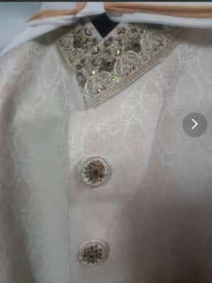 Sherwani wedding dress with qula