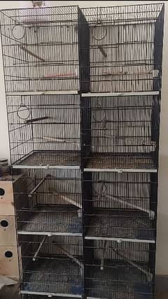 4 Portion (1.5x1.5x1.5) total 2 Cage's.