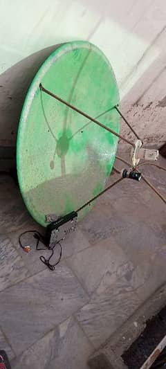 Dish Antenna with receiver
