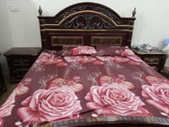 bed and dressing furniture