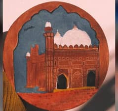 Badshahi mosque painting