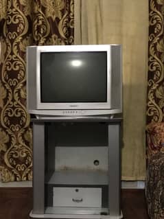 Samsung TV with Trolley