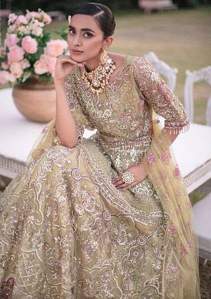 Walima lehnga/Nikkah wear/bridal Maxi 2