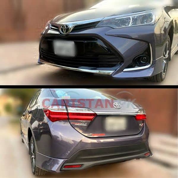 Toyota Corolla Grande X Serious Bumper Body kit 2024 Made in Thailand 2