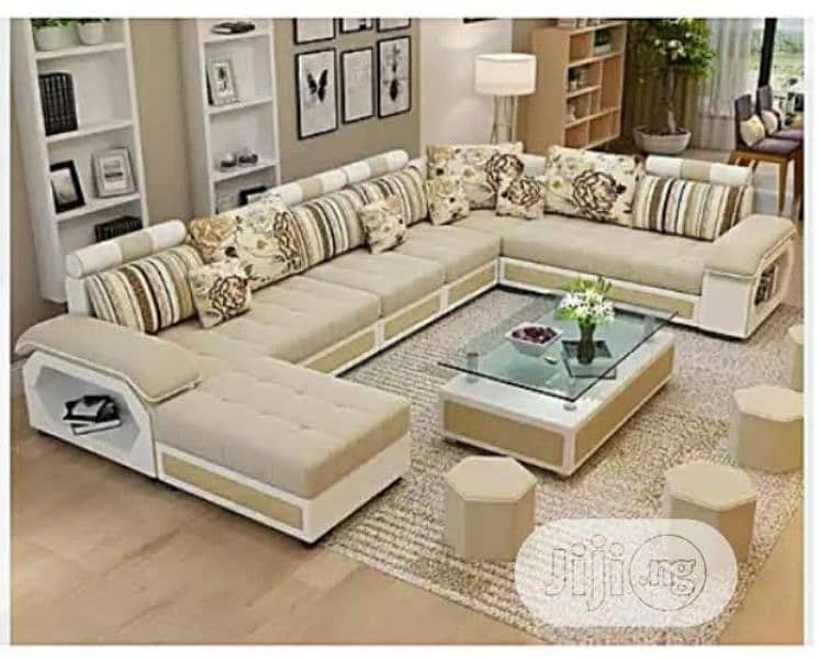 8.5 seater sofa/L shape sofa/wooden sofa/stool/sofa chair/corner sofa 0