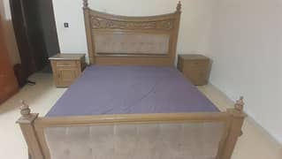 Wooden Bed Good Condition