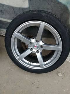 I sell new rim and tyre 17 inch