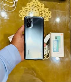 Redmi note 10 with complete box for sale