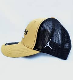 Jordan yellow trucker cap