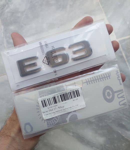 C63 E63 C43 Amg C Class W204 Logo Trunk Badge Mercedes Benz 7