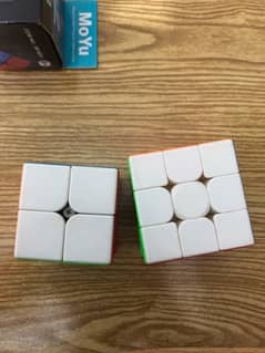 moyu 2x2 and 3x3 rubiks cubes pack of 2 rubiks cubes