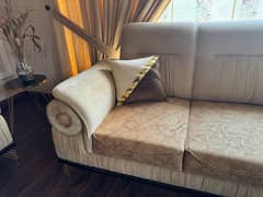 8 seaters Brand new sofa set) and L shaped Latest design