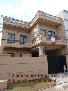 Double story beautiful house for sale in defance colony