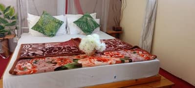 master hand made wooden bed