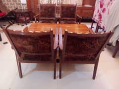 Wooden Table and Chairs set