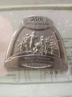 Standard chartered Hong Kong marathon 2016.1. 17 souvenir medallion