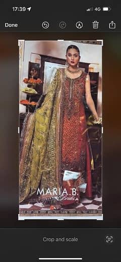 Maria inspired Mehndi Dress