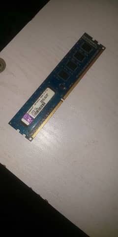 DDR3 2GB ram 1 stick  Kingston