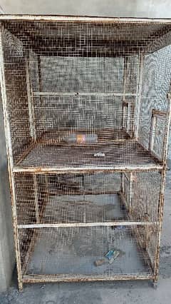 Cage for hens, parrots etc