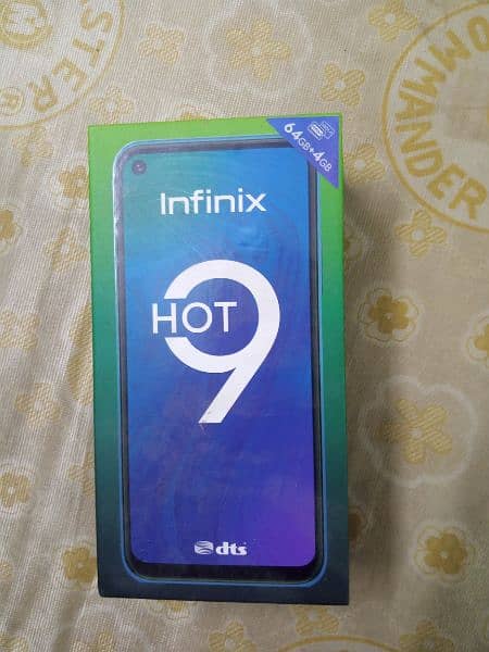 Infinix hot 9 play (4  64 gb) with box 3