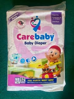 1X Care Baby New Bone Diapers 1X Wipes 1X Diaper Liner