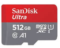 Sandisk 512 Gb micro card