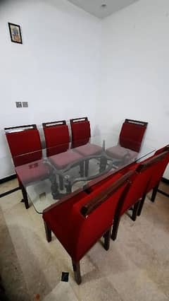 Dinning Table with 8 Chairs