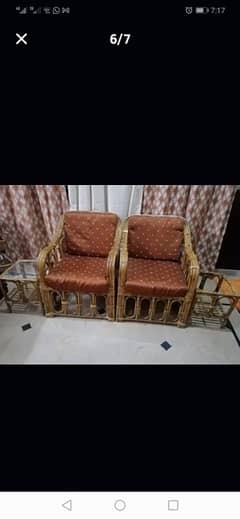 sofa set with decoration table