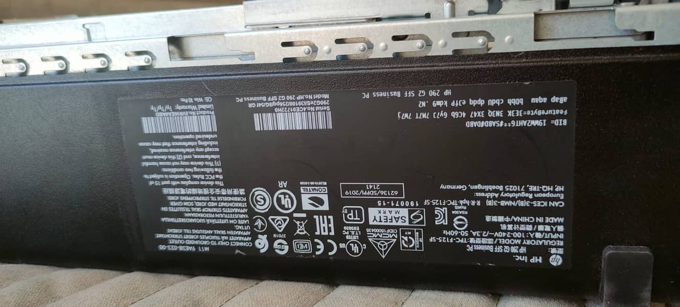 HP 290 G2, SFF Core i5 8400kU , 16GB RAM, 256GB SSD 5