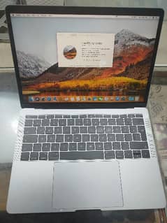 MacBook Pro 2017 core i5 16gb ram 256ssd space Gray colour  C charger
