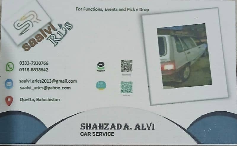 Mehran Car Service for families 0