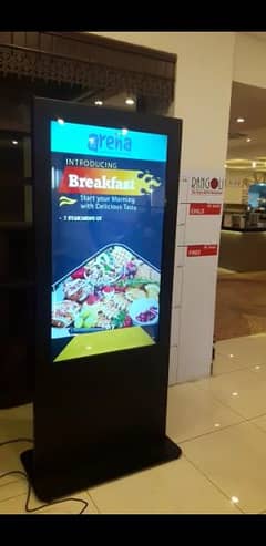 50 inches digital signage standee