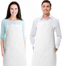 Apron for Kitchen and Restaurant Cooking without Pockets apran