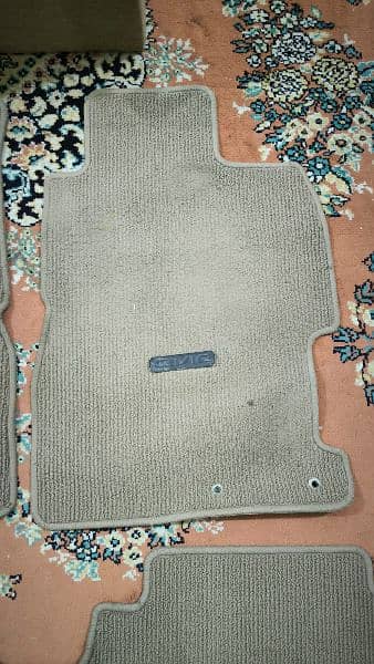 Honda Civic CF4 2004 2006 Interior Beig Floor Matts Set Forsale 0