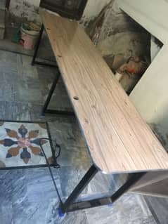 double computer table for sale