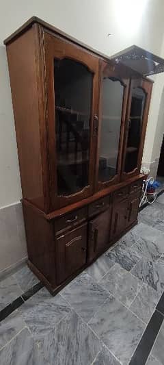 Solid Wood Showcase is up for sale