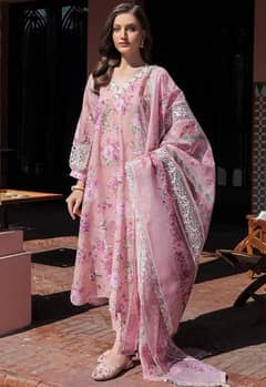 lawn embroidered suit. . 03184175768