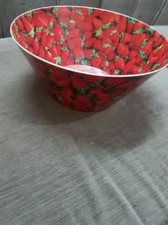 bowl strawberry designe