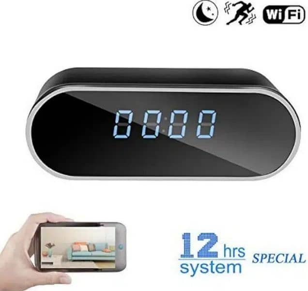 WiFi Camera Digital 1080 Night vision plus clo ck view camera 3